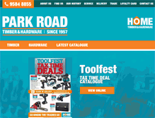 Tablet Screenshot of parkroad.net.au